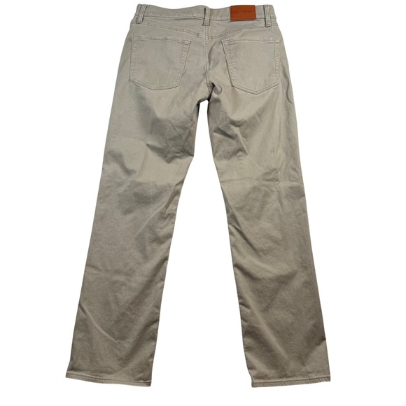 Lucky Brand 363 Vintage Straight Mens 32x32 Khaki Tan Stretch Chino Pants - Picture 3 of 8